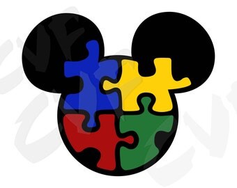 Download Autism puzzle svg | Etsy