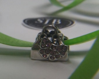 Minnie Mouse Purse charm Chimilia charm Minnie mouse charm (Retired Disney) purse charm 925 Sterling Silver Bead Charm fits Novo & Pandora