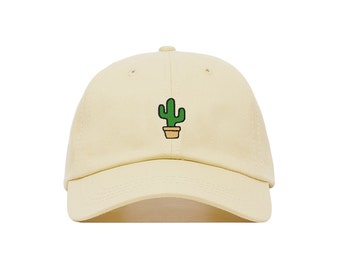 Cactus Embroidered Baseball Cap
