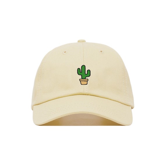 Cactus Embroidered Baseball Cap