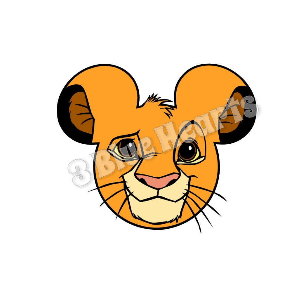 Free Free 253 Lion King Mickey Head Svg SVG PNG EPS DXF File