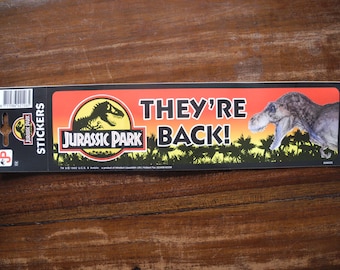 Jurassic Park Bumper sticker
