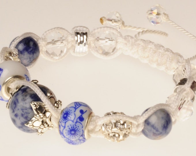 Lapis lazuli bracelet talisman amulet Lapis lazuli amulet bracelet female gift Christmas Valentine's Day stylish Lapis lazuli gift woman