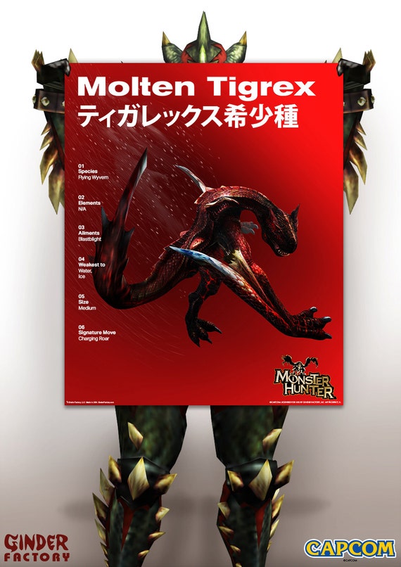 molten tigrex figure