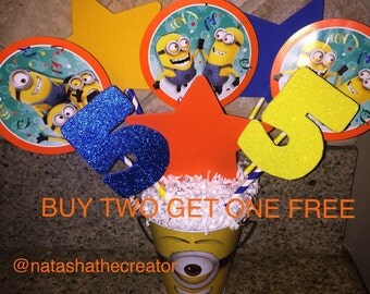 Minion centerpiece | Etsy