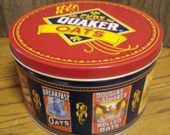 1983 Quaker Oats Tin "NEW IN BOX" *