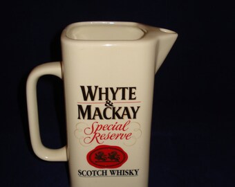 Whyte & Mackay whiskey jug/pitcher