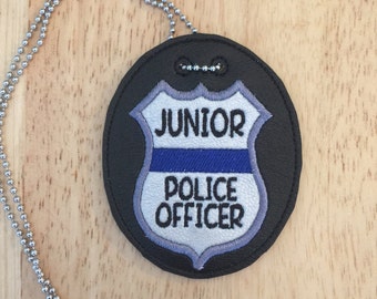 junior police shirt