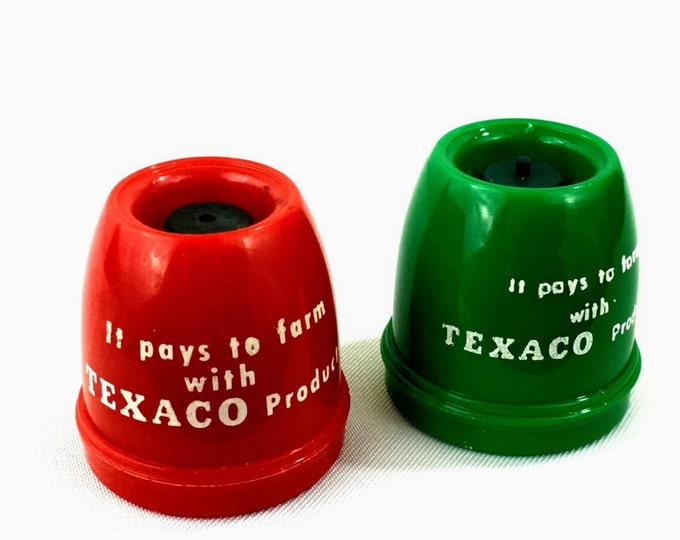 Vintage Bottle Saver Caps | Texaco Gas Advertising