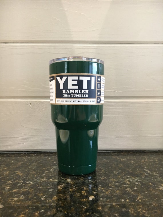 Hunter Green 20oz or 30oz Yeti Cup