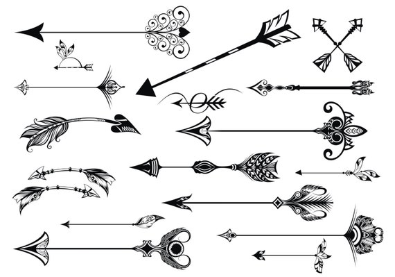 arrow temporary tattoo set arrow temporary tattoo set