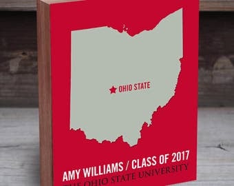 Ohio State Wall Art ohio state decor | etsy Ohio State Wall Art ohio state decor | etsy
