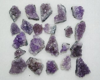 Bulk A/B+ Grade 2 Lbs. Amethyst Clusters - 35-40 pcs. - BEST PRICE!