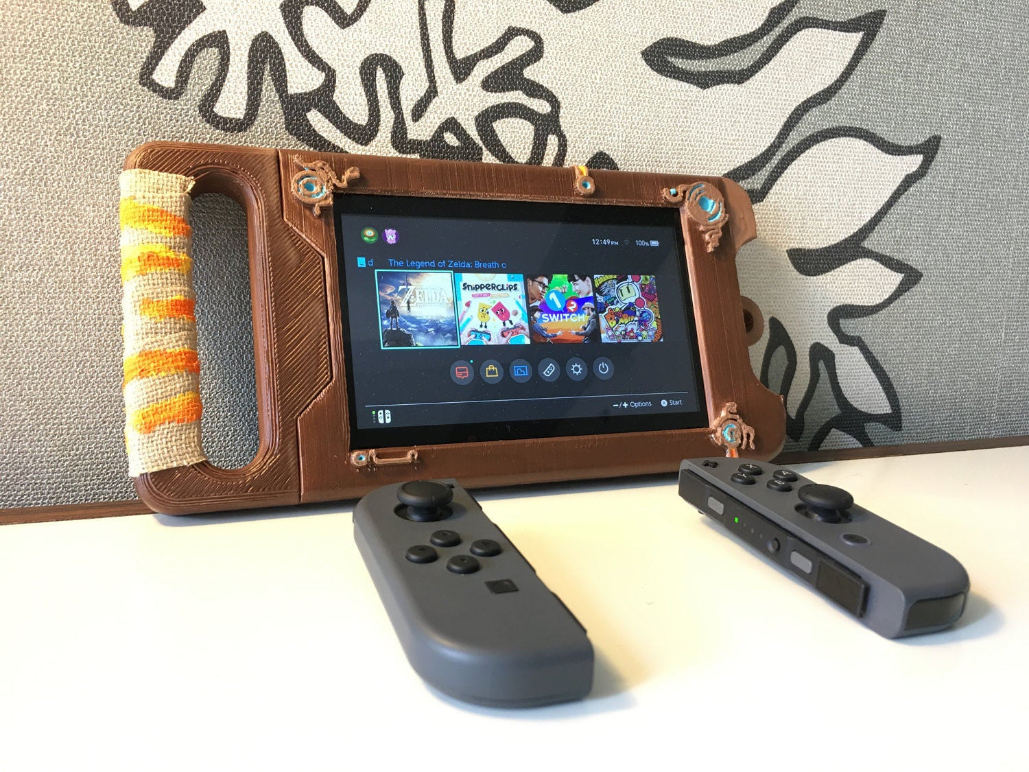 Nintendo Switch Sheikah Slate Case 3D Print Breath of the Wild