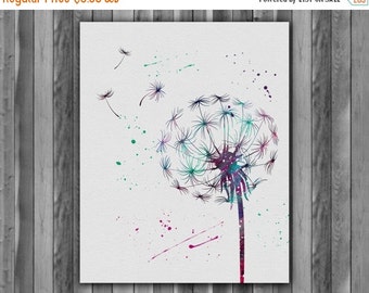 Items similar to Dandelion drawing Natural Minimalist  