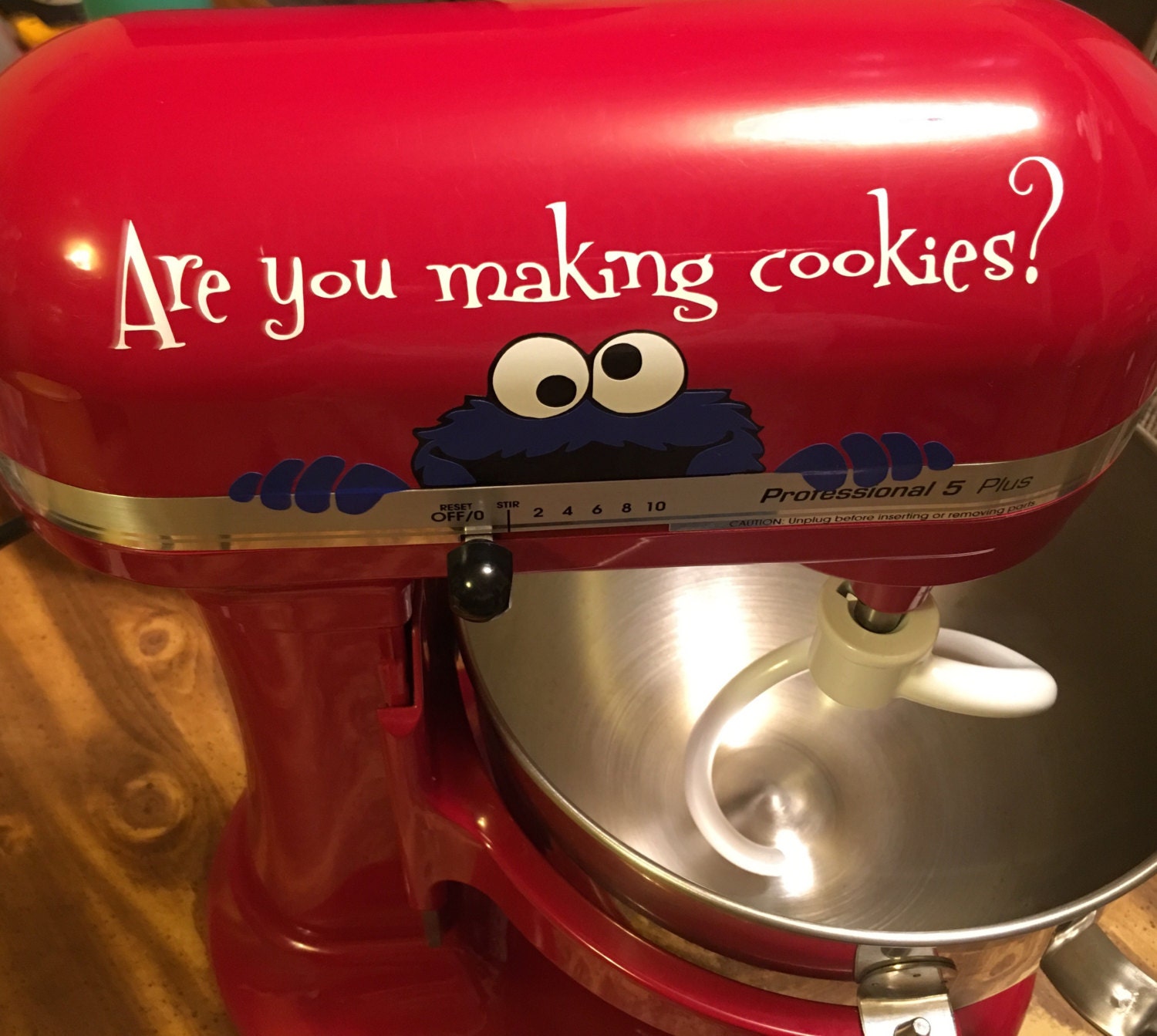 Download Kitchen Aid Mixer Decal Cookie Monster Are You Making