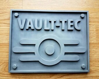 Fallout 4 Vault-Tec Sign/Plaque