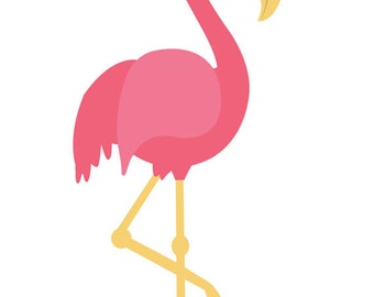 Flamingo Clip Art Etsy