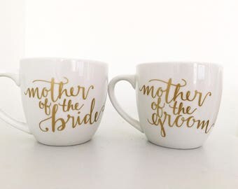 Mother of the Bride Mug, Mother of the Groom Mug, Wedding Gifts, Mother of the Bride Gift, Mother of the Groom Gift, Thank you Gifts