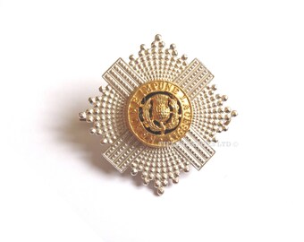 Scots Guards Musicians Cap/Hat Badge - Genuine British Army Military Issue Badge - NEW - E229
