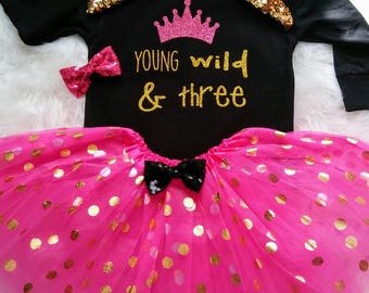 young wild and three unicorn shirt