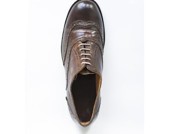 Humphrey B.-Oxfords mens shoes-Handmade shoes- Oxford shoes-custom shoes-mens shoes-leather shoes men-brown shoes-mens oxfords
