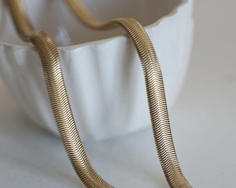 PROMOTION - Width 6mm - 50 cm snake chain