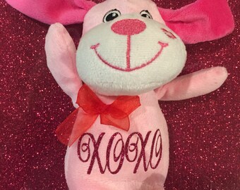 valentine owl plush