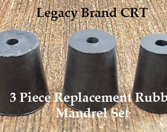 Coin Ring Polishing Replacement Rubber Mandrel Cones