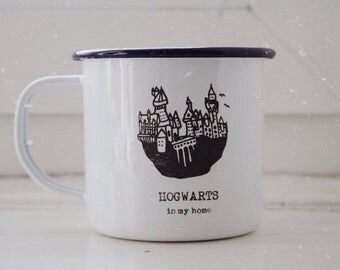 Hogwarts Is My Home - Harry Potter - Enamel Mug