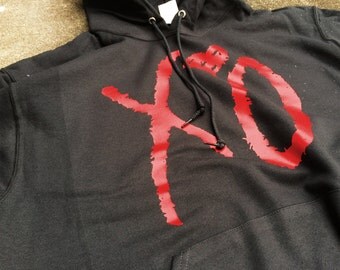 XO THE WEEKND Hoodie the weekend concert Hooded theweekend -Unisex Hoodie- Concert Hoodie