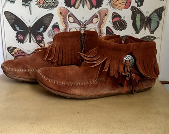 Vintage Minnetonka Moccasin Bootie
