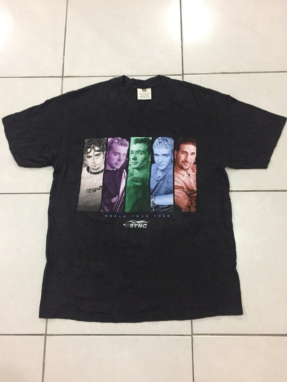 nsync tour t shirt