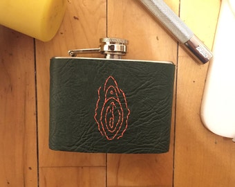 CUSTOM VAGINA FLASK 4oz
