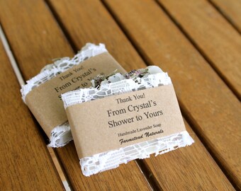 10 Lace soap favors, wedding favors, bridal shower favors, baby shower favors, Lace soap, party favors, natural soap, handmade, soap,natural