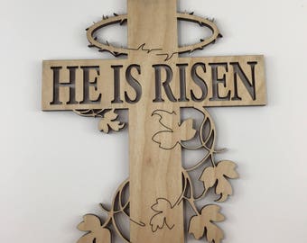 He Is Risen Sign