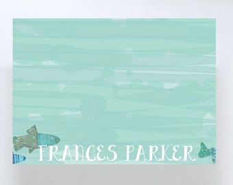 Watercolor Under the Sea Stationary