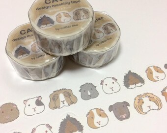 Guinea pigs of the World Washi/Masking Tape