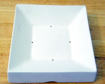 7.25 inch Square Ceramic Pottery Glass Fusing Slumping Mold
