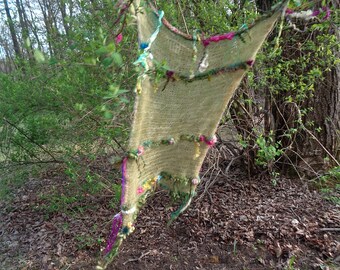 woodland faerie curtain from the enchanted forest - gossamer garden