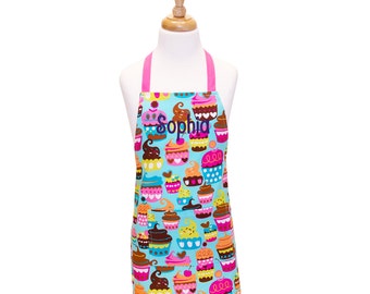 Child Apron Kids Apron Childrens Apron Children's Apron Girls Apron Child Apron Little Girl Apron Birthday Gift Personalized Apron