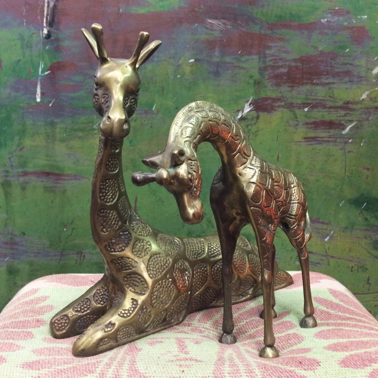 Midcentury Decor Brass Giraffe Statues Brass Figurines Brass Decor   Il Fullxfull.1085625268 Nurw 