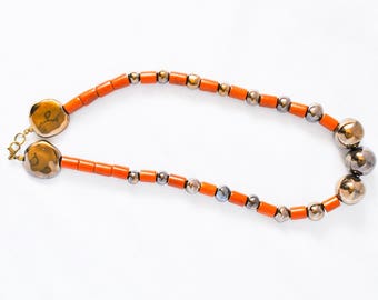 Collar de reciclaje | Etsy