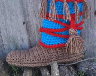 Mukluks,Custom Made,Crochet Slippers,Booties,Boots,Slippers,Mukluk Boots,Crochet Boots,Womens Slippers,Womens Boots,Womens Mukluks