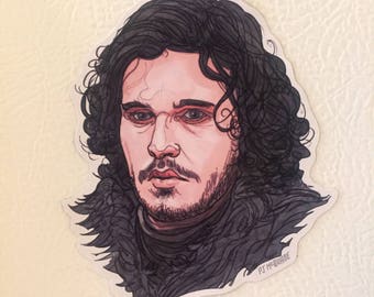 Jon Snow Fridge Magnet Game of Thrones