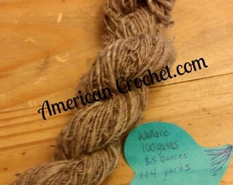 Wallace handspun yarn/ 100g / 3.5oz / 114 yards