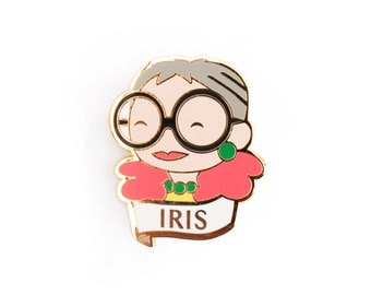 Iris Apfel Pin Brooch