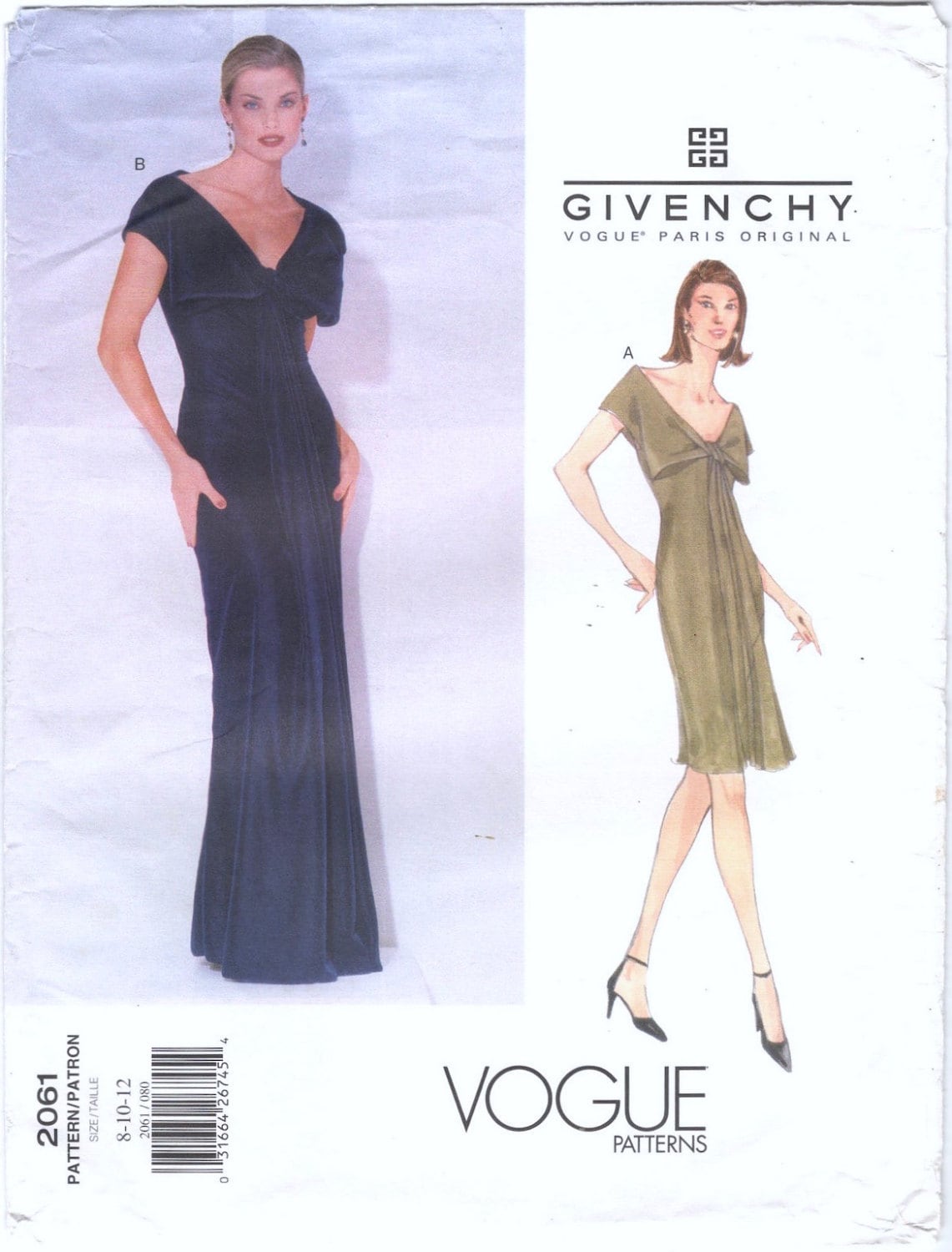 John Galliano for Givenchy: Vogue Patterns – PatternVault