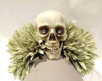 Day of the Dead Flower Headband / Dia De Los Muertos Headpiece / Flower Headpiece