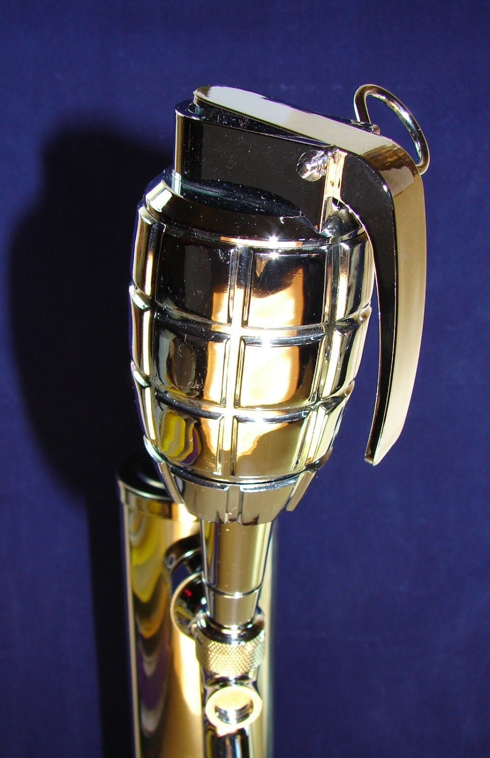 Pineapple Grenade Bar Beer Tap Handle Keg Kegerator Chrome